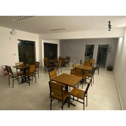 Mesa De Jantar Cozinha 4 Lugares Industrial Tampo Madeira 70x70 - 7