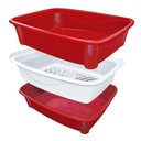 Ver imagem 1 de Caixa de Areia que Não Precisa de Pá para Gatos 3 Peças