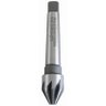 Escareador Haste Cone Morse 4 - Med. 80,0mm X 90º - Dente Reto, Corte À Direita, Din 335 B - Aço Hss - 1