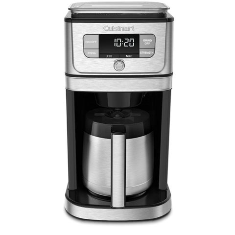 Cafeteira Cuisinart Dgb-850 10 Xícaras com Moedor, Preto/inox