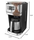 Ver imagem 4 de Cafeteira Cuisinart Dgb-850 10 Xícaras com Moedor, Preto/inox