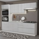 Ver imagem 1 de Cozinha Completa Mdf Madesa Acordes Frentes Branco Brilho