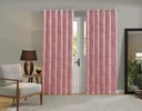 Ver imagem 2 de Cortina Jacquard Sala e Quarto 200x180 Admirare - Rosê