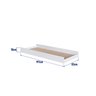 Berço Cama Multifuncional com Cama Auxiliar 3 Gavetas  - 8