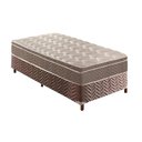Ver imagem 1 de Cama Box Solteiro: Colchão Ortopédico Paropas D33/EP Confort Ultra Firme + Base CRC Rústico Brown(88