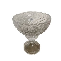 Vaso Centro de Mesa com Pé de Cristal Bea Decor - 1
