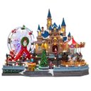 Ver imagem 1 de Parque de Diversoes Natal Natalino Gigante Papai Noel Arvore Led Enfeite Musical Giratorio Decoraçao