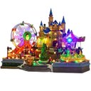 Ver imagem 2 de Parque de Diversoes Natal Natalino Gigante Papai Noel Arvore Led Enfeite Musical Giratorio Decoraçao