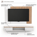 Ver imagem 2 de Painel com Rack Funcional para TV Cava Suspenso 155cm