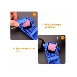 Amolador Afiador Broca Manual P/ Furadeiras - 4