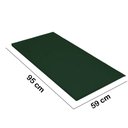 Ver imagem 2 de Kit 9 Colchonete Ginastica Academia Creche Yoga Fitness 95X59X3 Courino Verde Musgo - D A DECOR