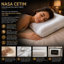 Ver imagem 6 de Travesseiro Nasa Capa Cetim Antifrizz Memory Foam Anatômico