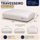Ver imagem 4 de Travesseiro Nasa Capa Cetim Antifrizz Memory Foam Anatômico