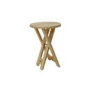 Ver imagem 4 de Tamborete Banqueta Dobrável Retrátil Camping Pesca Pinus