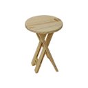 Ver imagem 1 de Tamborete Banqueta Dobrável Retrátil Camping Pesca Pinus