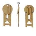 Ver imagem 3 de Tamborete Banqueta Dobrável Retrátil Camping Pesca Pinus