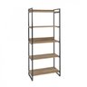 Estante para Livros Industrial 187cmx80cm 5 Prateleiras Kuadra - 2