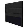 Cabeceira Casal Brick P02 140 cm para cama Box Corano Preto - Amarena Móveis - 5
