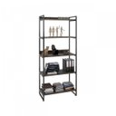 Ver imagem 3 de Estante para Livros Industrial 187cmx80cm 5 Prateleiras Kuadra