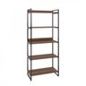 Estante para Livros Industrial 187cmx80cm 5 Prateleiras Kuadra - 2