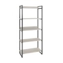 Ver imagem 2 de Estante para Livros Industrial 187cmx80cm 5 Prateleiras Kuadra