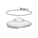Ver imagem 2 de Tampa Avulsa Allegra Aço Inox 22 Cm Tramontina