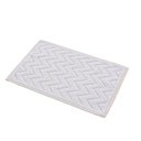 Ver imagem 2 de Tapete de Banheiro Natur 08 Branco 0,40x0,60m - Edantex
