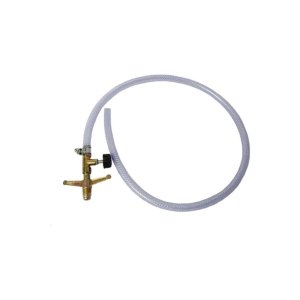 Registro com Mangueira para Fogareiro Alta Pressão