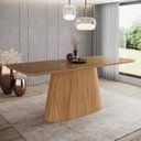 Ver imagem 6 de Conjunto para Sala de Jantar com 8 Cadeiras Olivia Marrom/Nature/Caramelo/Creme