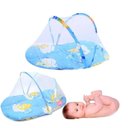 Ver imagem 4 de Berco Mosquiteiro Cama Bebe Colchonete Tenda Portatil Travesseiro Cercadinho Dobravel Colchao