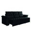 Ver imagem 2 de Sofá Retrátil York 3 Lugares 2,10m Suede