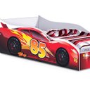 Ver imagem 3 de Cama Carro Infantil McQueen Vermelho com Colchão