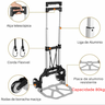 [ a - M ] Carrinho de Alumínio Dobrável para Carga 80kg - 3