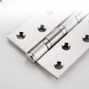 Ver imagem 6 de Kit 3 Dobradiças 7,5cm Inox Portas de Madeira, Alumínio Etc