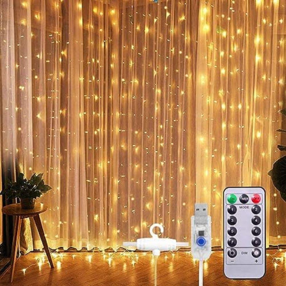 Decore com Estilo e Facilidade com a Cortina de Led para Natal, com Controle