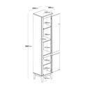 Ver imagem 5 de Armário Lateral Direito para Cozinha - Branco