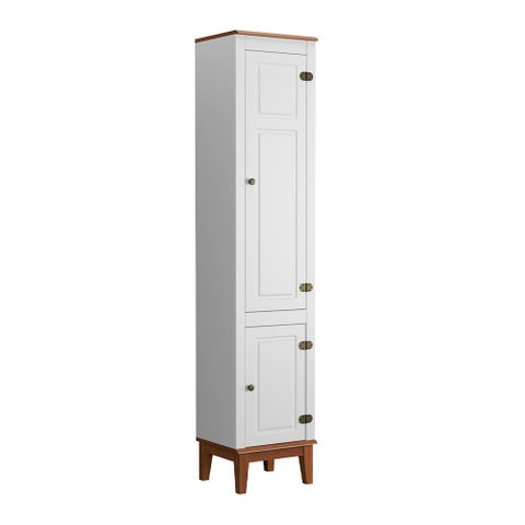 Armário Lateral Direito para Cozinha - Branco
