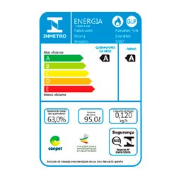 Fogão Esmeralda Glass 5 Bocas 5087 Esmaltec - 6