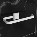 Ver imagem 4 de Kit Acessórios para Banheiros 4 Peças Lavabo com Toalheiro Duplo Branco