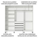 Ver imagem 2 de Guarda Roupa Juvenil MDF Kevin 3 Portas Madesa