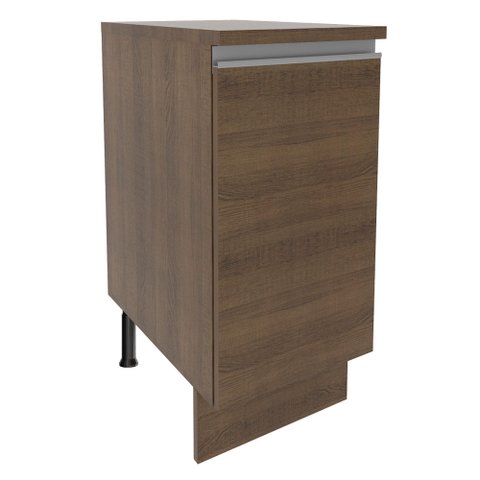 Balcão Madesa Glamy 35 cm 1 Porta Rustic Cor:Rustic
