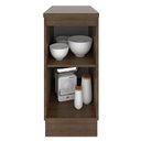 Ver imagem 3 de Balcão Madesa Glamy 35 cm 1 Porta Rustic Cor:Rustic