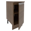 Ver imagem 4 de Balcão Madesa Glamy 35 cm 1 Porta Rustic Cor:Rustic