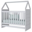 Ver imagem 5 de Quarto de Bebê com Guarda-Roupa 4 Portas 1 Cômoda e 1 Berço Mini Cama Montessoriano New York