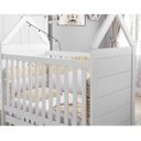 Ver imagem 4 de Quarto de Bebê com Guarda-Roupa 4 Portas 1 Cômoda e 1 Berço Mini Cama Montessoriano New York