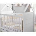 Ver imagem 4 de Quarto de Bebê com Guarda-Roupa 4 Portas 1 Cômoda e 1 Berço Mini Cama Montessoriano New York