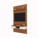 Ver imagem 2 de Painel Suspenso Ripado Seko Tv 55" Portas Basculantes Borda Chanfrada Freijó/offwhite G18 - Gran Bel
