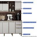 Ver imagem 6 de Armário de Cozinha 11 Portas 2 Gavetas Petra Valdemóveis