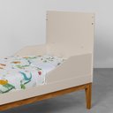 Ver imagem 5 de Kit Quarto Infantil com Pés Square Mel - Cômoda Elfe 4 Gavetas e 1 Porta + Guarda-Roupa Elfe + Berço