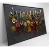 Quadro Decorativo Tempero e especiarias Decor&Quadros DIV003 90x60 cm Tecido Canvas - 3